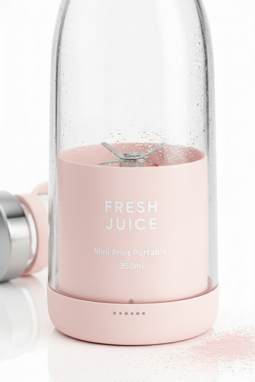 Juixer™ – Mixeur portable 350ml auto-nettoyant